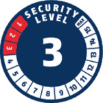 Security Level 3/15 | ABUS GLOBAL PROTECTION STANDARD &#174; | A higher level means more security